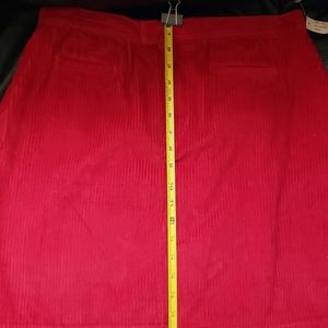 Brand new corduroy skirt